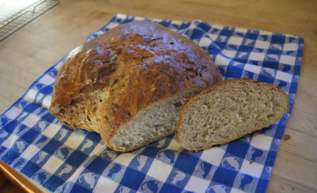 baked loaf