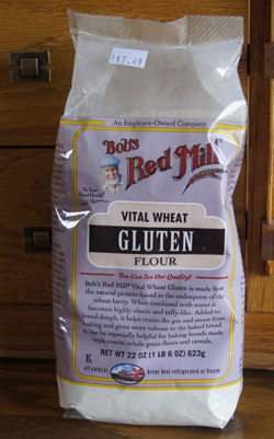 wheat gluten package