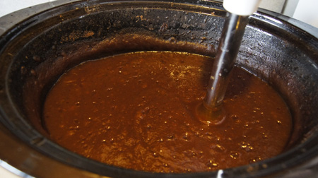 Apple Butter in Crockpot