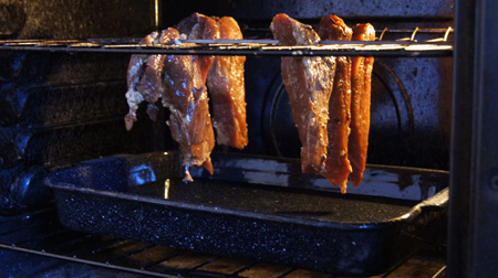 roast pork in oven
