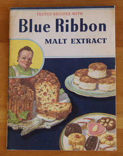 Blue Ribbon Malt Extract cookbook