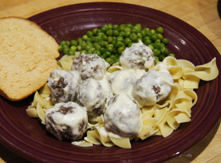 Microwave Swedish Meatballs