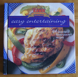 Tones Easy Entertaining cookbook