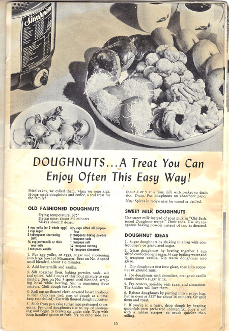 Doughnut recipe