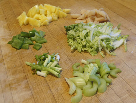 Pineapple Chicken ingredients