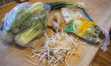 Chinese salad ingredients