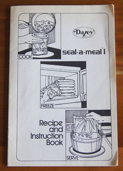 Seal-A-Meal cookbook