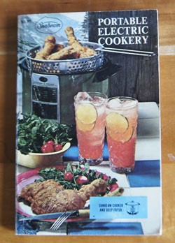 Portable Electric Cookery cookbook