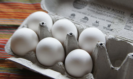 eggs in carton