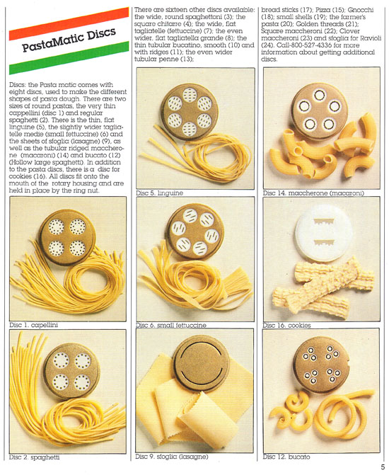 Simac MX700 PastaMatic Pasta Maker