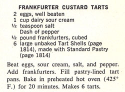 Frankfurter Custard Tarts