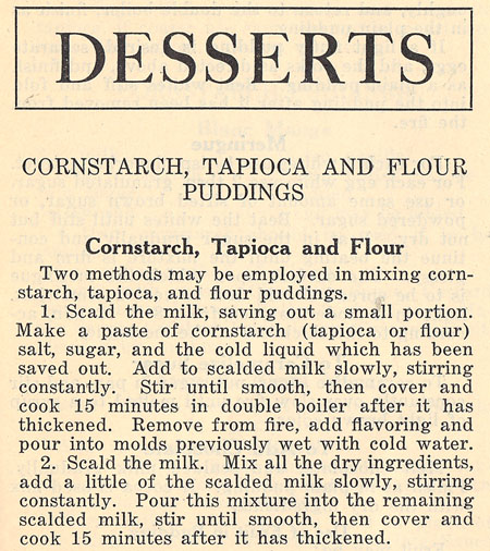 tapioca pudding instructions