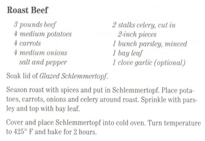Roast Beef recipe