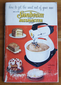 Sunbeam Mixmaster cookbook