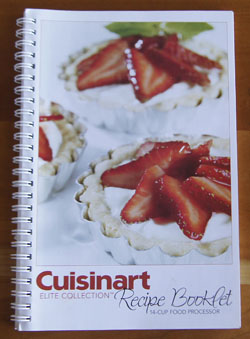 Cuisinart Elite Collection cookbook