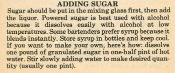 simple syrup