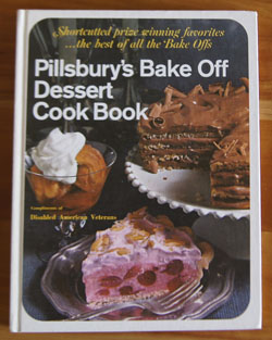 Pillsbury Bake Off Dessert cook book