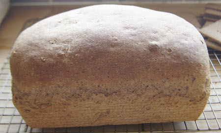 rye bread loaf