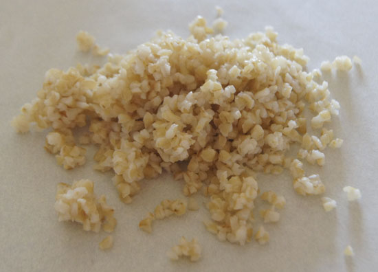 cooked bulgur