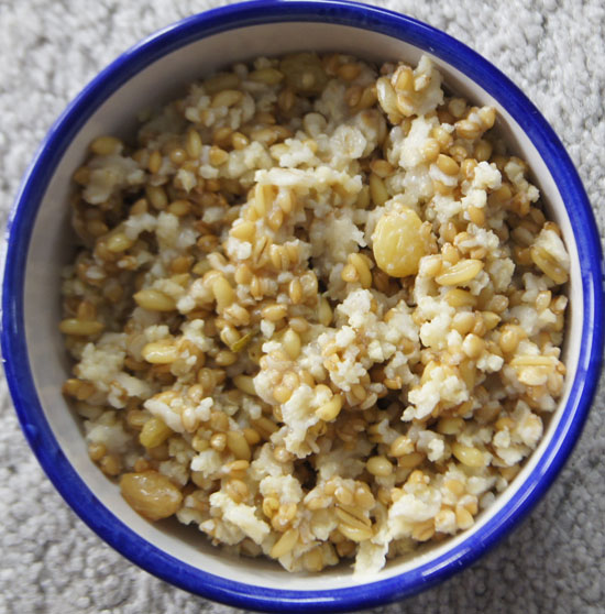 grains hot cereal